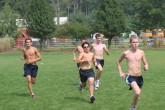 Bobb and Malloy doing striders