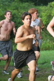 Greg Malloy in the woods
