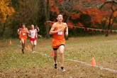 Erik Birkhead at finish