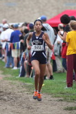 Alyssa Harris well in front with 400m to go!