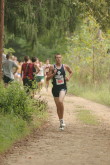 Roger Hopper, Lacey, second place finisher at the woods