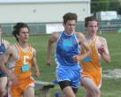 Greg Bredeck and Alex Yersak in the 1600m
