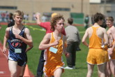 Evan Stone in the 1600m