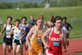 'Ted' Schickling early in the 2nd heat, 1600m