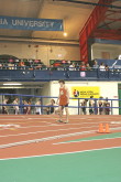 Sam Shapiro awaits the starter
