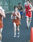 Ryan McNair in the JV 1600m