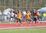Major Mobley to Demetrius Richardson in the JV 4 X 100