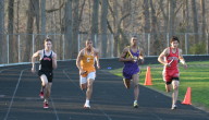 AJ Valentine in start of the seeded heat