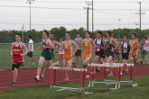 Yersak, Burkholder, McCarroll in 1600m
