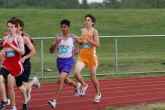 Steve Burkholder in the 1600m