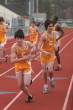 AJ Valentine to Joe Gentes in the 4 X 400m