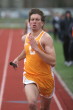 Joe Gentes finishes the 4 X 400m