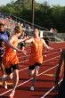 Tim Brill to Josh Ungerleider in 800m Relay