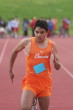 Sagatom Saha in the 100m