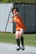 Justin Nykiel throws the Jav