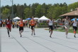 Merrigan and Rapp in the finals of 200m Dash
