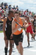 Chris Steliga in the 4 X 400m Relay