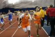 Steve McCarroll to Jack Conway in 4 X 400m