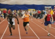 Kevin Merrigan in the 55m Dash Trials