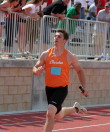 Will Rapp anchors the 400m Relay