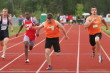 Kevin Merrigan wins the 100m Dash!