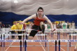 Joe Cashin in the 55m HH