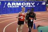 Ryan Bobb finishes 1600m