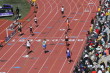 John Barr finishes in Lane 8