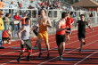 Schules to ___, Ortiz to Walker in 4 X 400m