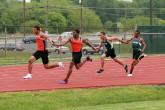 Scott to McCluskey in 4 x 100m