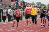 Burk to Drew Viscidy in 4 X 400m