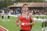 Burk finishes 1600m Run