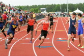 Jon Scott to Mike Palmieri in 4 X 400