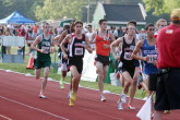 Steve Burkholder in 1600m at MOC