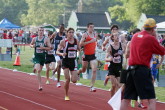 Steve Burkholder in 1600m at MOC
