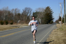 Yersak at 7 mile mark