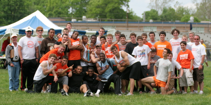 Team Members at BC Champs, 2009