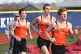 Hornung, Venanzi and Wilson in 3200m