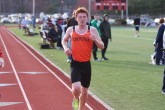 Bill Hornung finishes 3200m