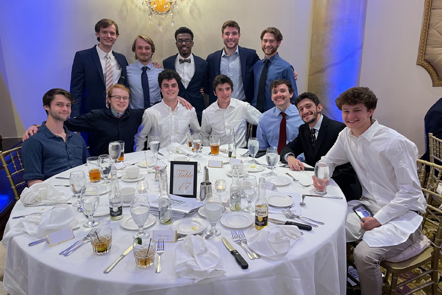 Alums at HOF
